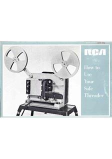 RCA 1600 manual. Camera Instructions.